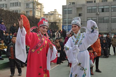 合肥市文化館戲曲藝術(shù)團(tuán)送戲下鄉(xiāng)