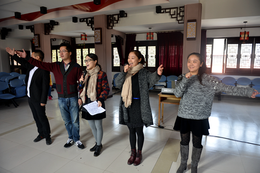 市文化館精心打造“百館（站）千村文化結對”演出節目