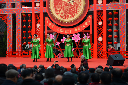 “合肥好聲音”唱響新春文化廟會