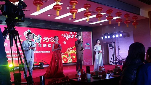 合肥市文化館成功導演社區春晚