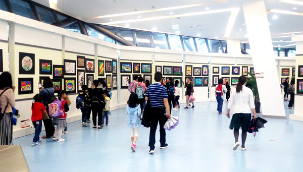合肥市少兒書畫大賽優秀作品開展