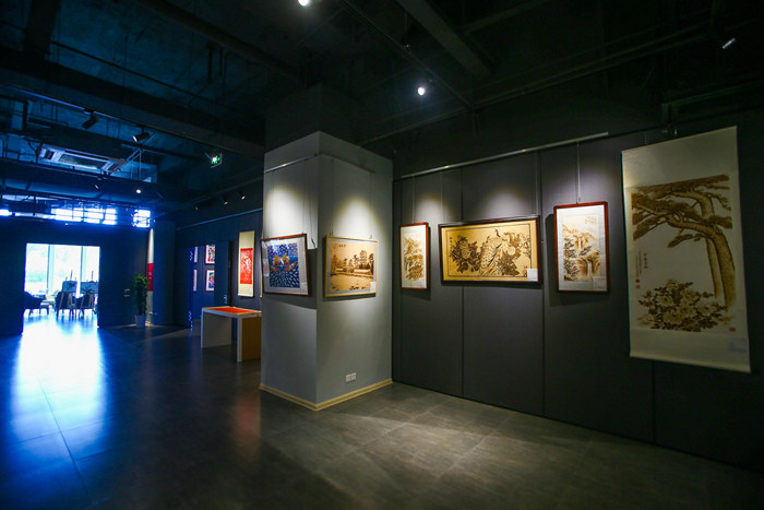 我市非遺精彩亮相2021長三角地區傳統美術精品展