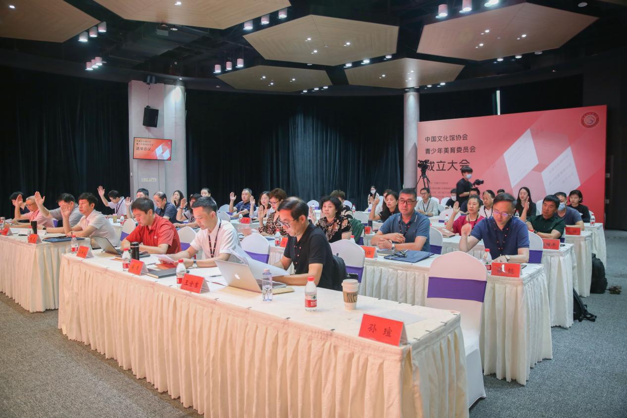 中國文化館協會青少年美育委員會在杭州成立