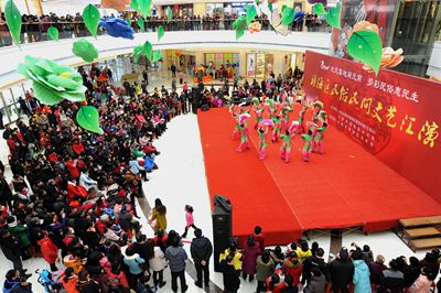 歡天喜地鬧元宵  多彩民俗惠民生