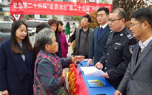 瑤海區城東街道積極開展水法宣傳進社區主題活動