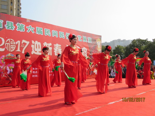 肥西各地民俗展演賀元宵