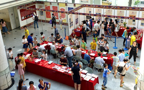 合肥市舉辦“非遺結(jié)業(yè)作品匯報(bào)展”