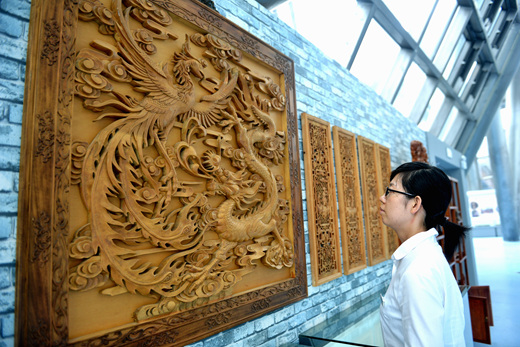 合肥市文化館雙展迎國慶