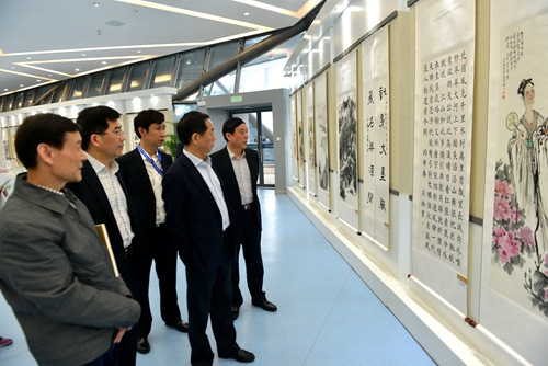 “大美包河 墨染春色”書畫聯(lián)展舉行