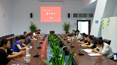 合肥市文化館黨支部召開兩學一做學習教育活動集中學習