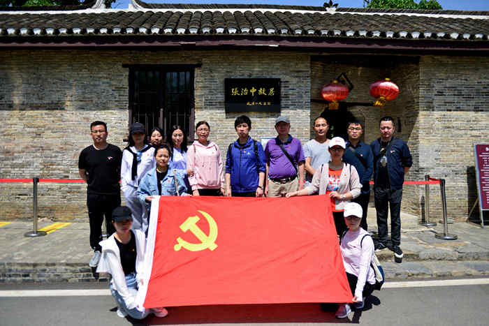 合肥市文化館黨支部赴張治中故居開展愛國主義教育